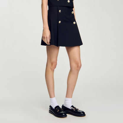 Sandro Buckle loafers Black