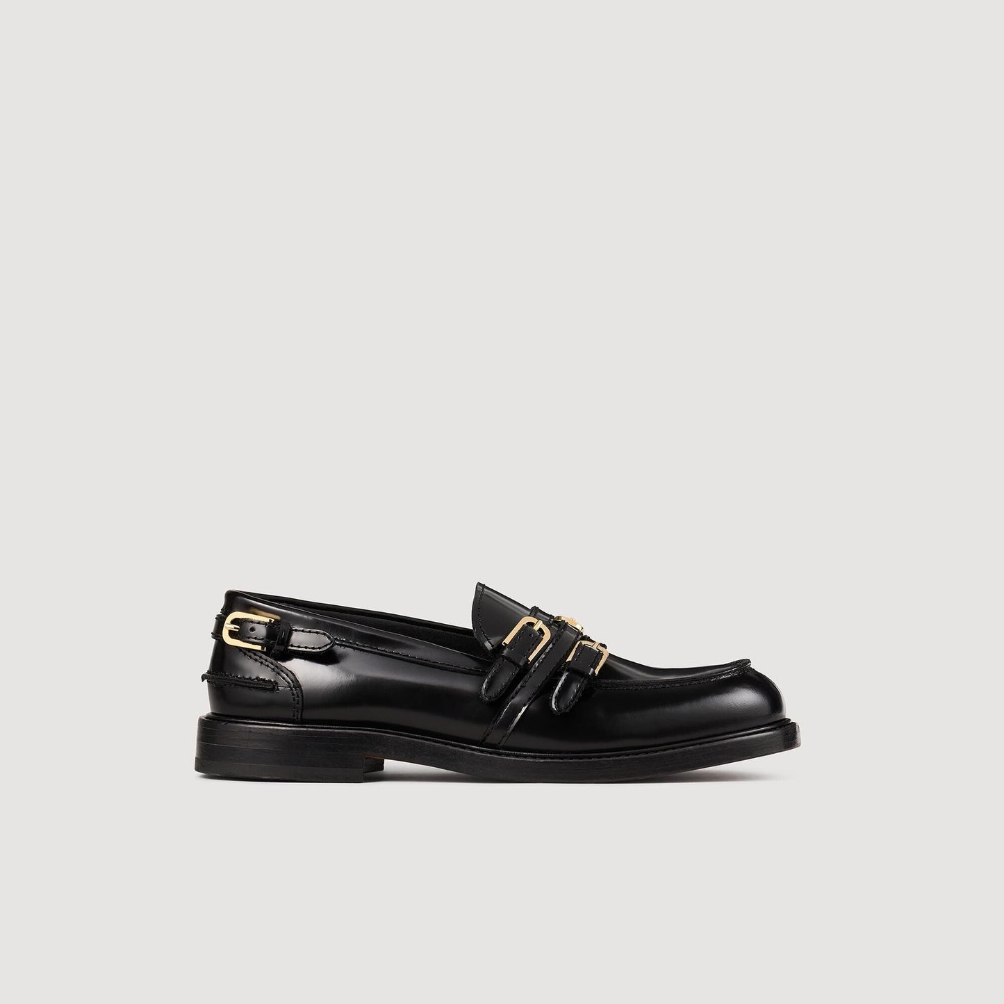 Sandro Buckle loafers Black