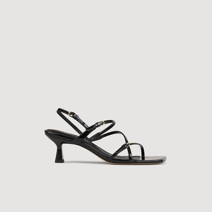 Sandro Sandals with straps Black