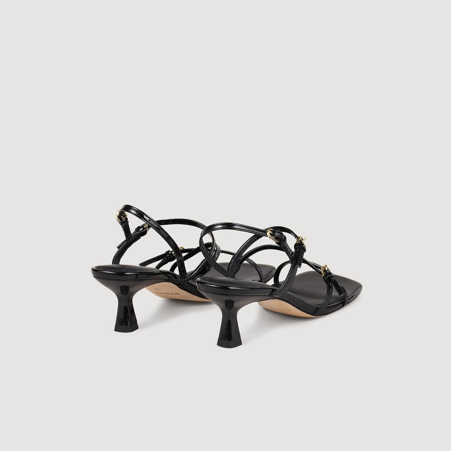Sandro Sandals with straps Black