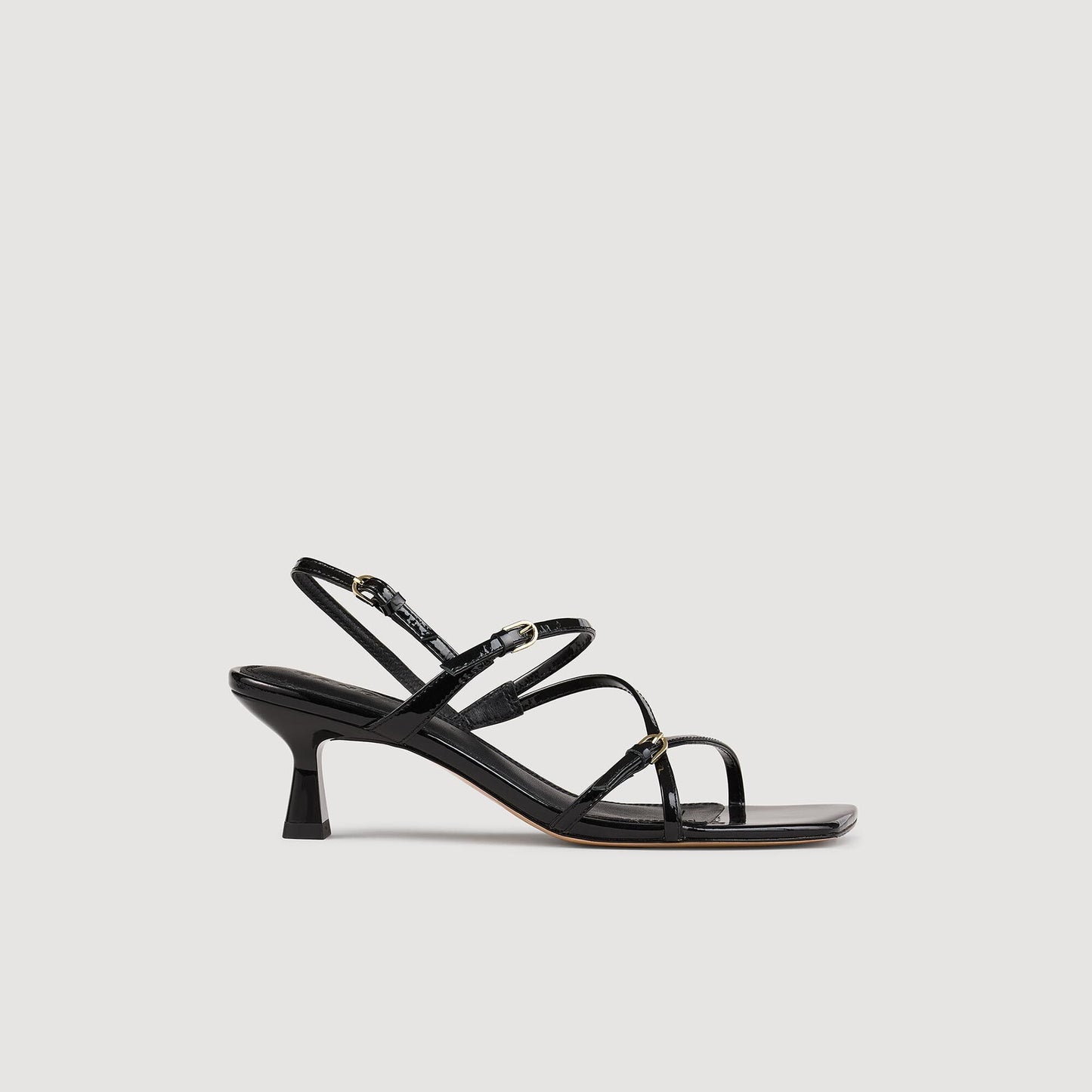 Sandro Sandals with straps Black