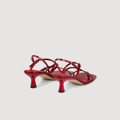 Sandro Sandals with straps Red