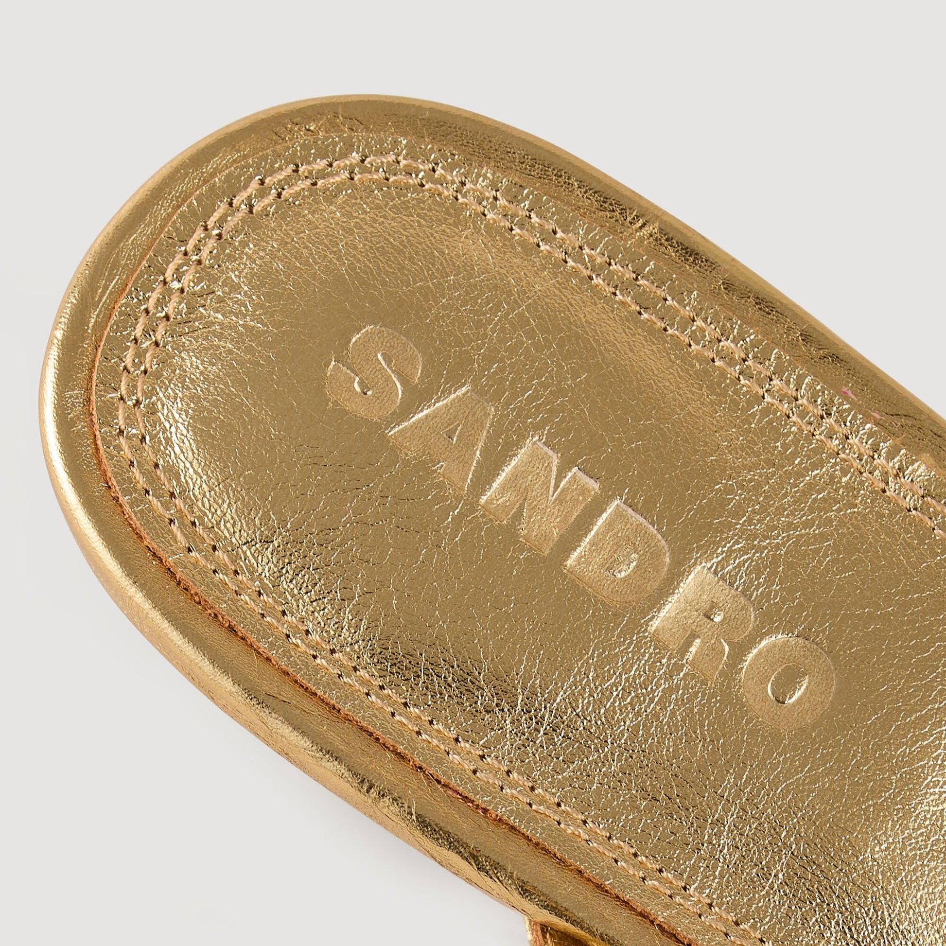 Sandro Sandals with straps Gold