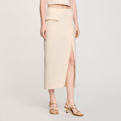 Sandro Sandals with straps Gold