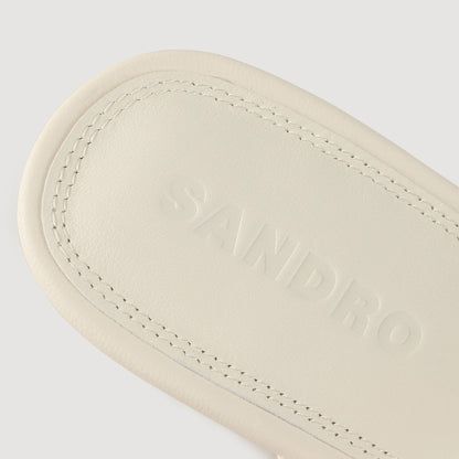Sandro Sandals with straps White
