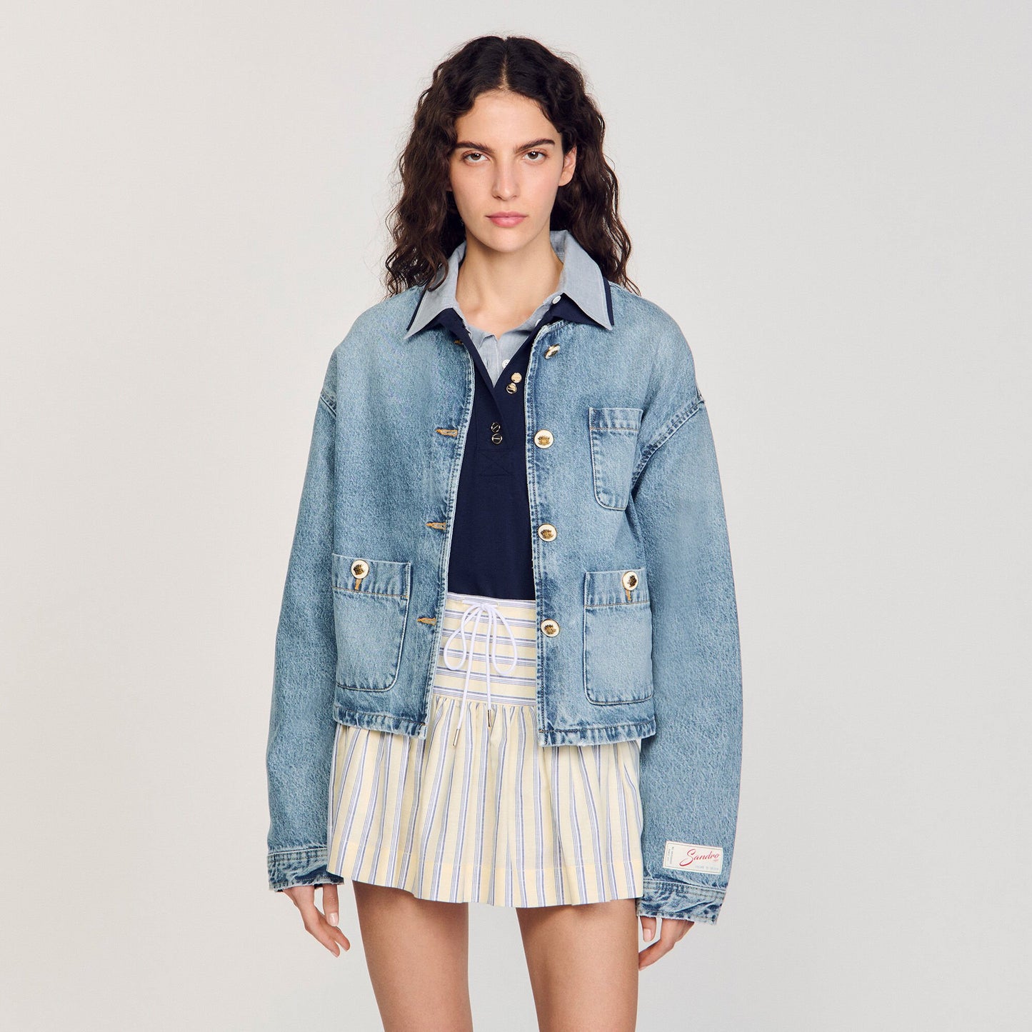 Sandro Denim jacket Blue Jean