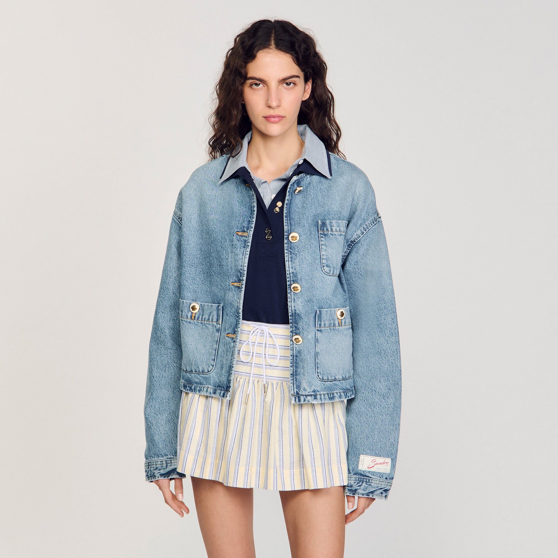 Sandro Denim jacket Blue Jean