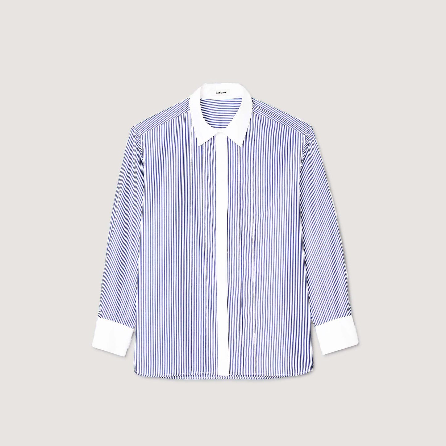 Sandro Striped shirt Blu / White