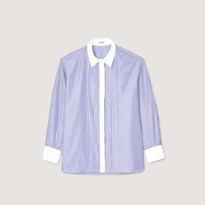 Sandro Striped shirt Blu / White