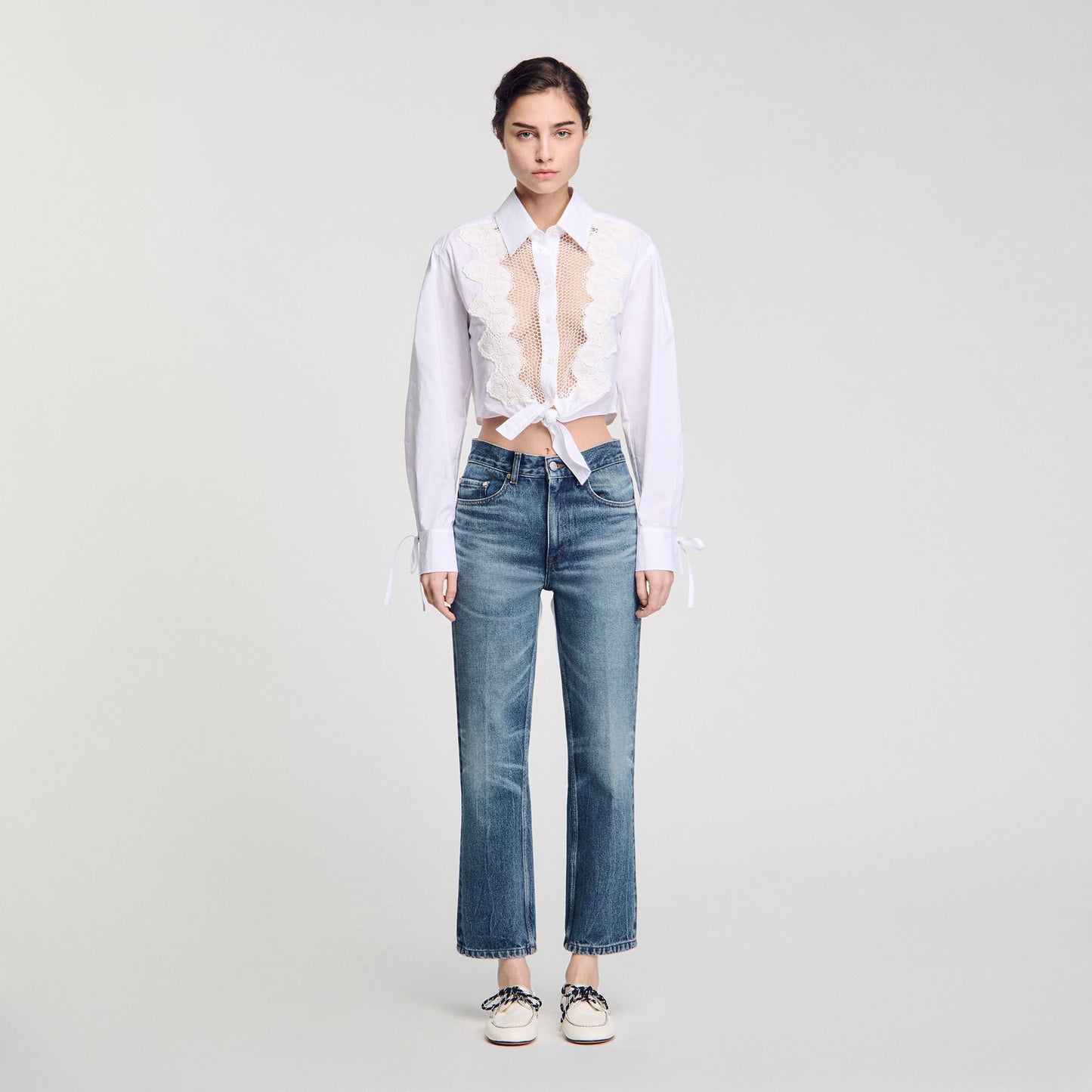 Sandro Faded jeans Blue Jean