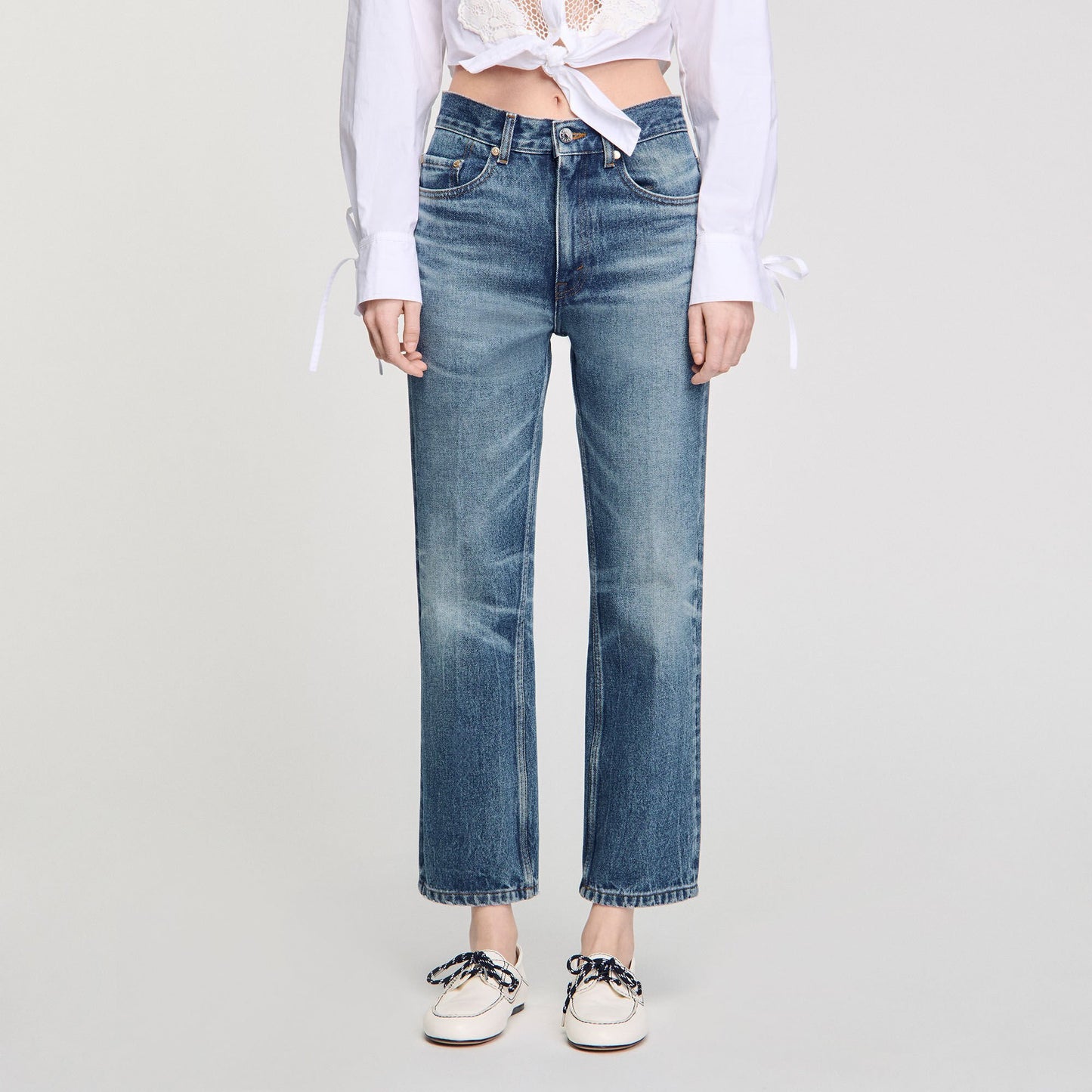 Sandro Faded jeans Blue Jean