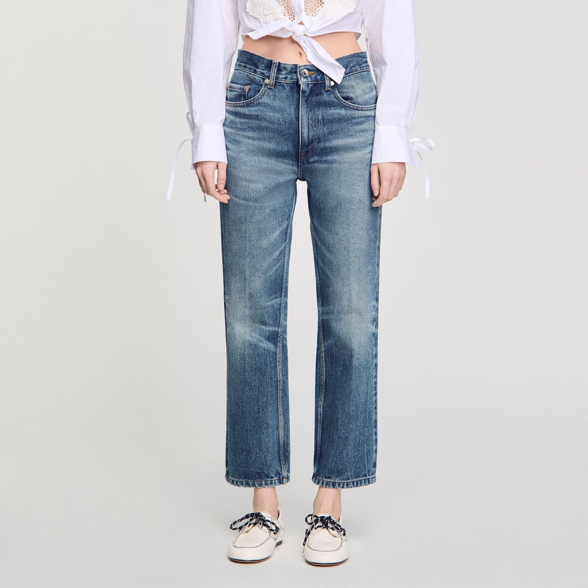 Sandro Faded jeans Blue Jean