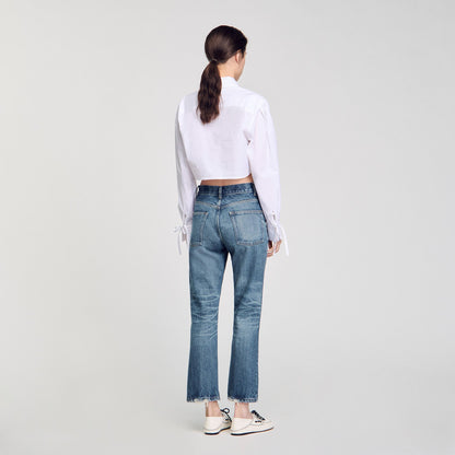 Sandro Faded jeans Blue Jean
