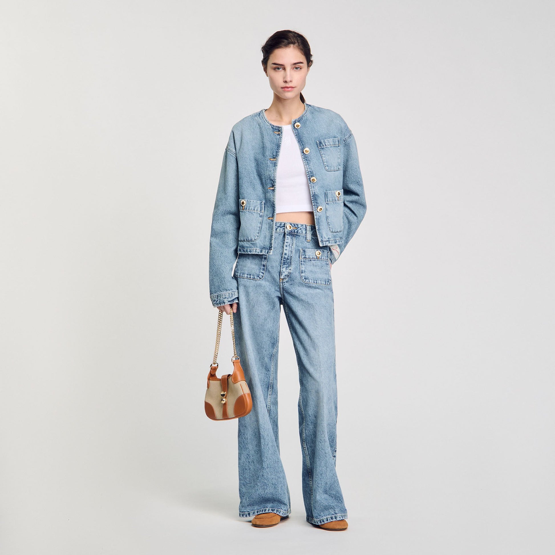 Sandro Faded jeans Blue Jean
