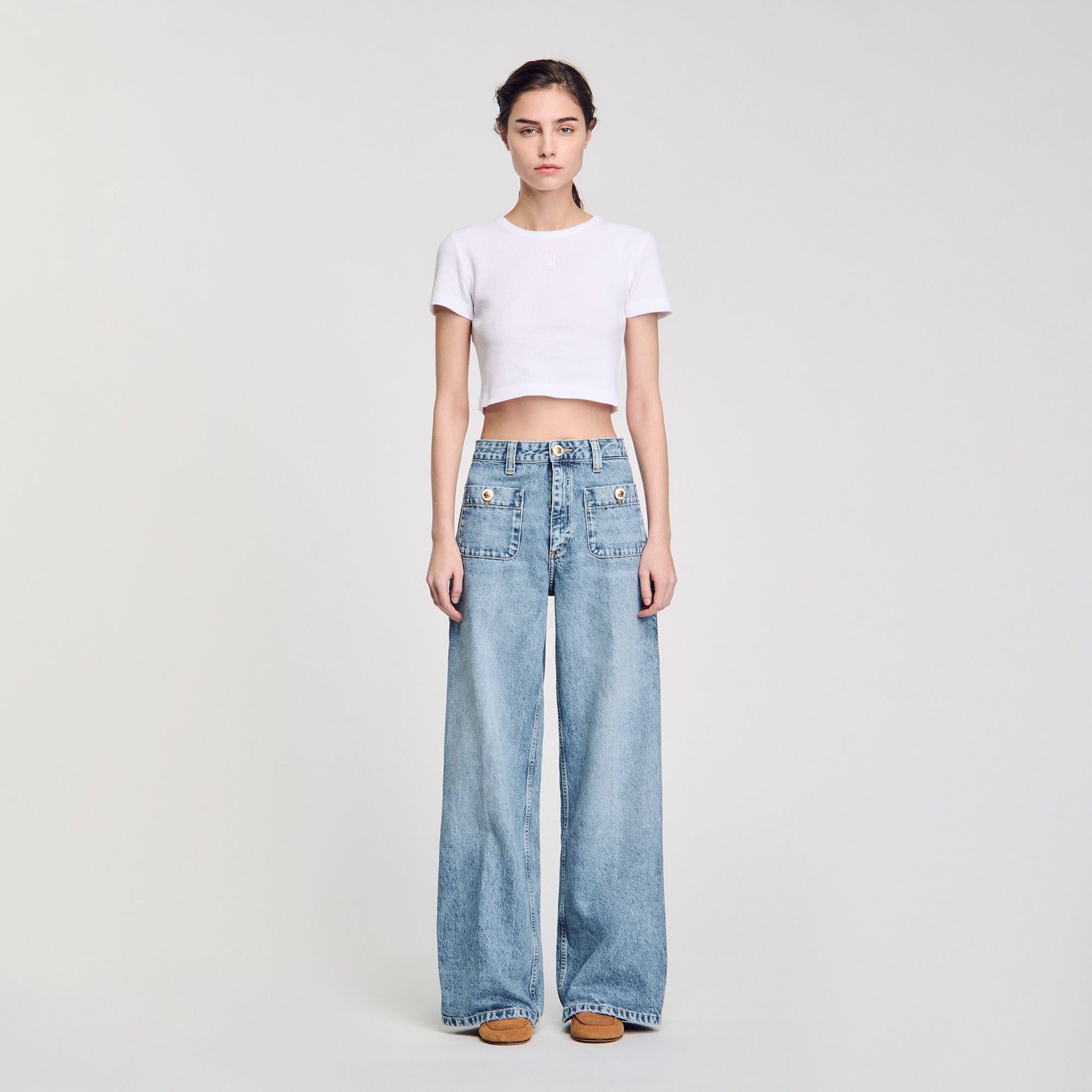 Sandro Faded jeans Blue Jean
