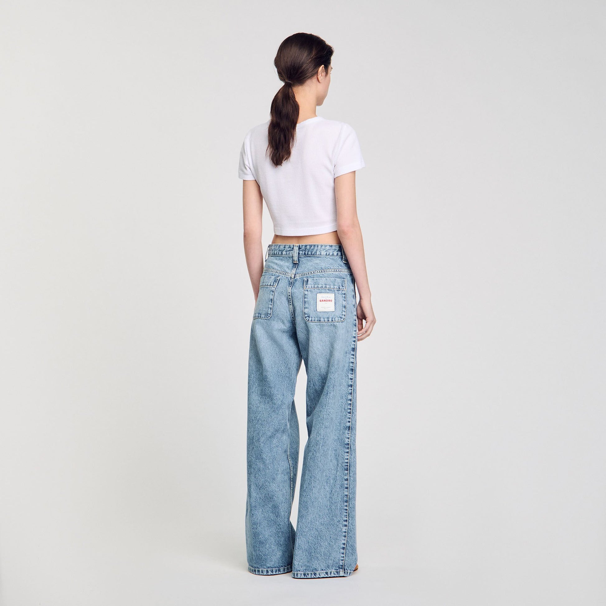 Sandro Faded jeans Blue Jean