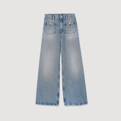 Sandro Faded jeans Blue Jean