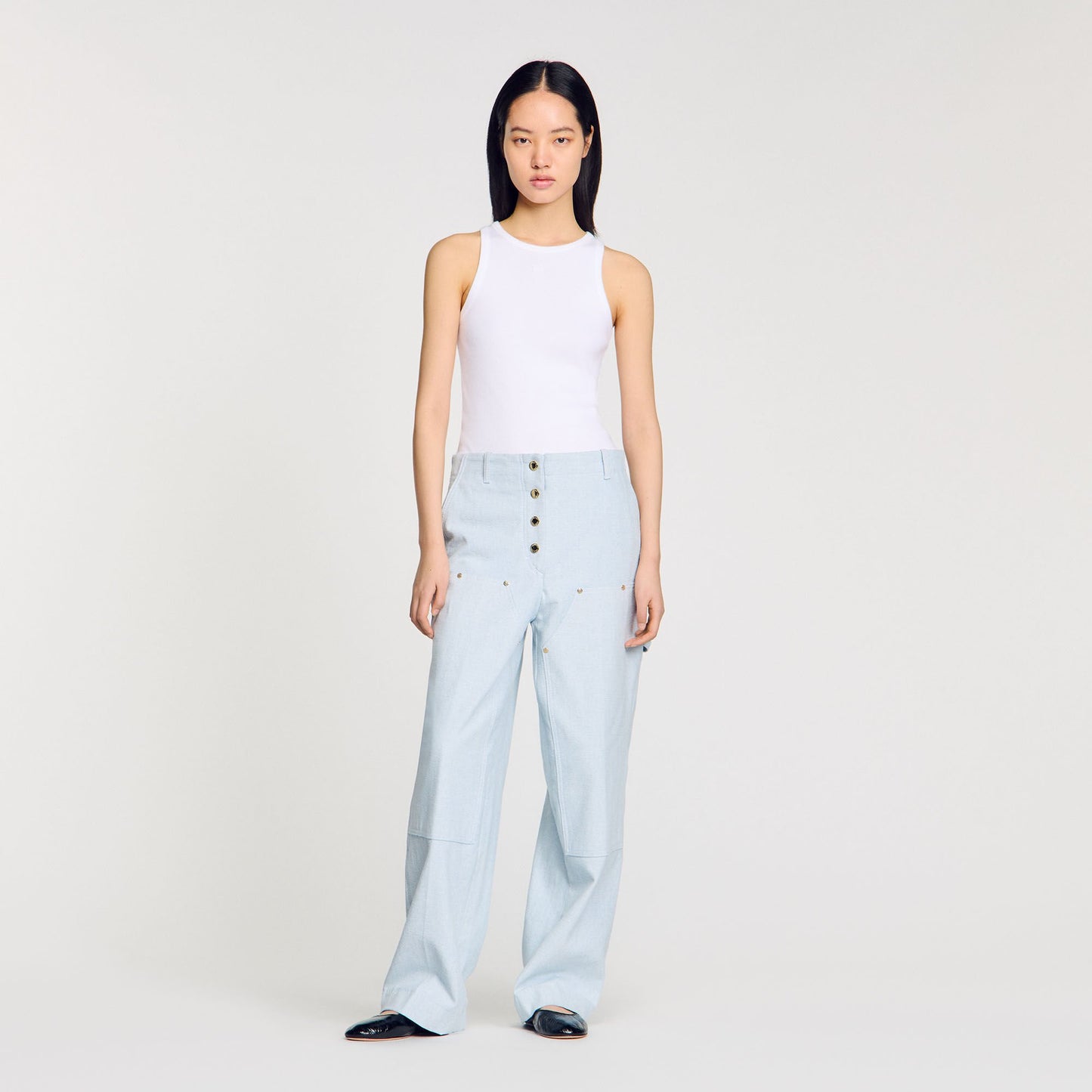Sandro Carpenter jeans Light Blue