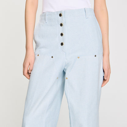Sandro Carpenter jeans Light Blue