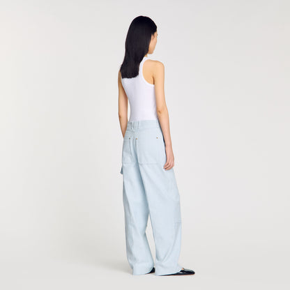 Sandro Carpenter jeans Light Blue