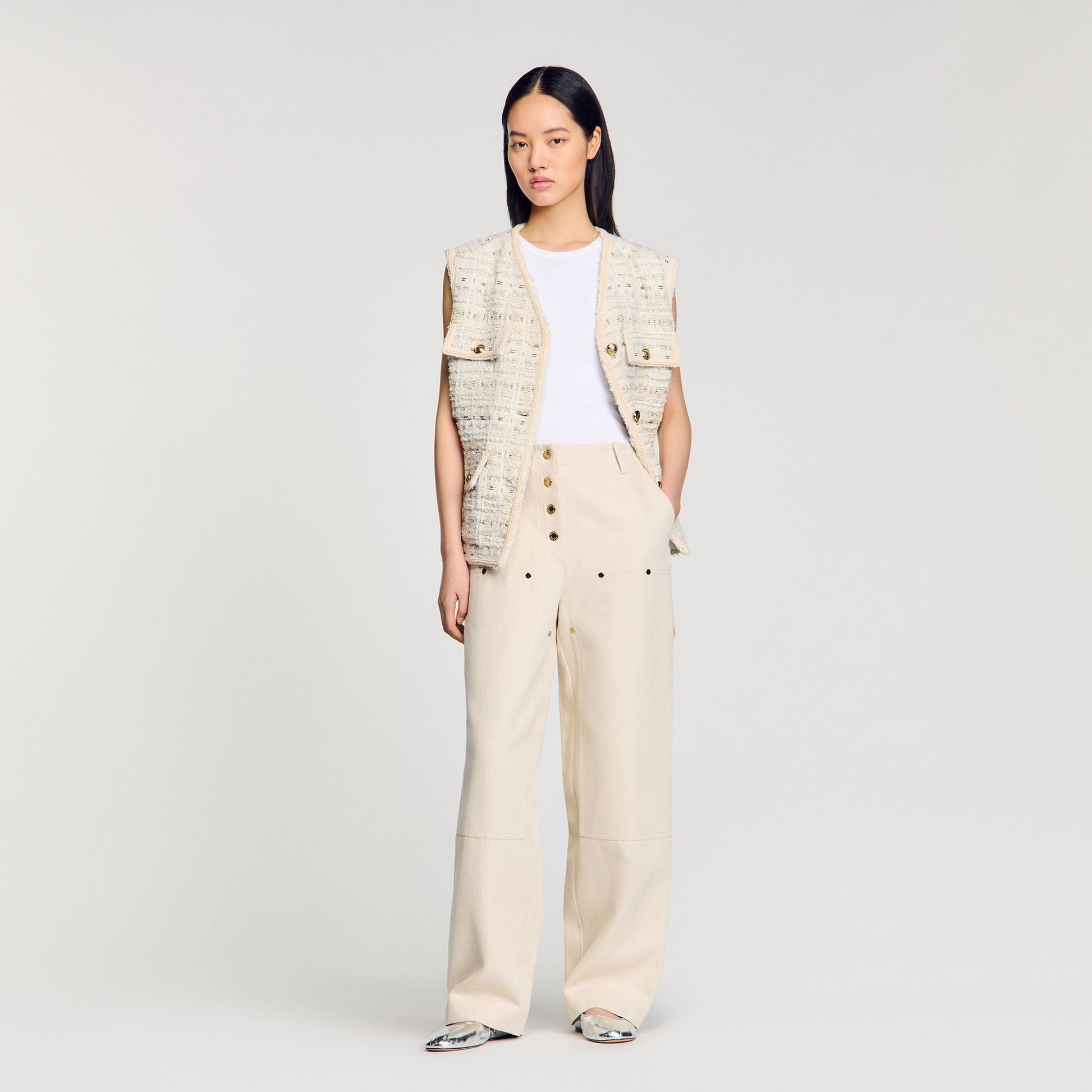Sandro Carpenter jeans Oats