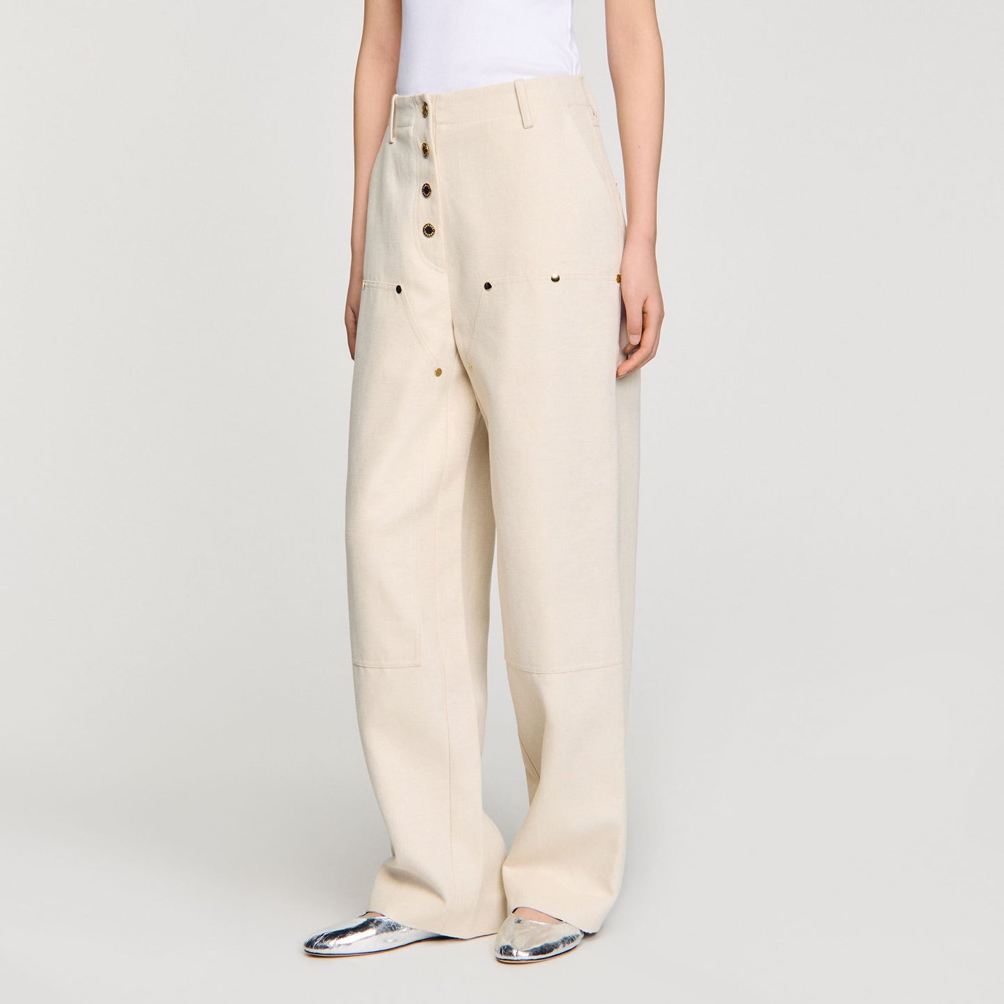 Sandro Carpenter jeans Oats