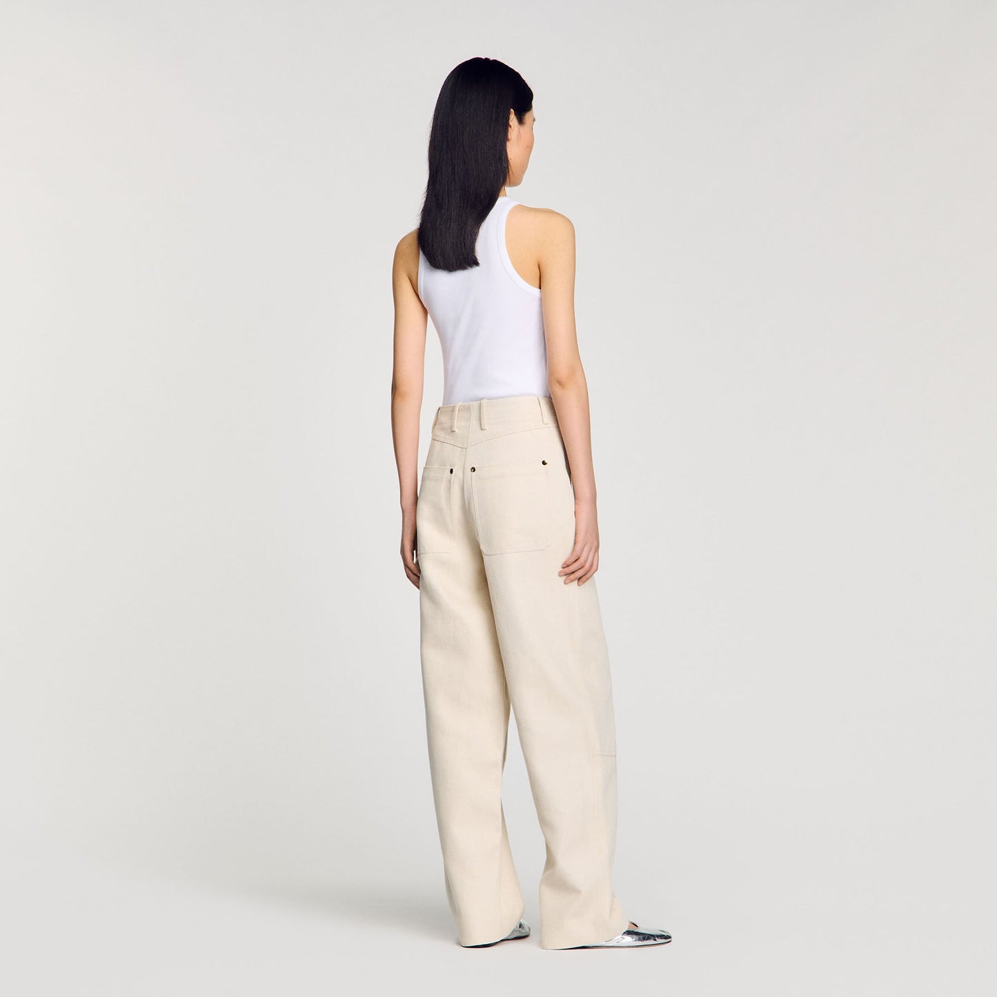 Sandro Carpenter jeans Oats