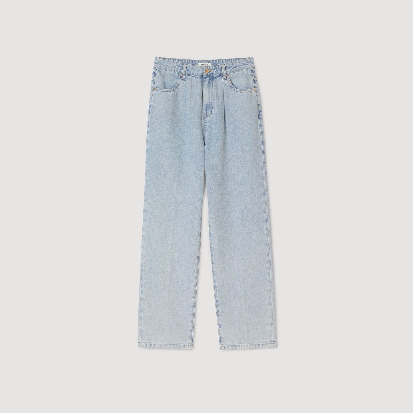 Sandro Straight-leg jeans Blue