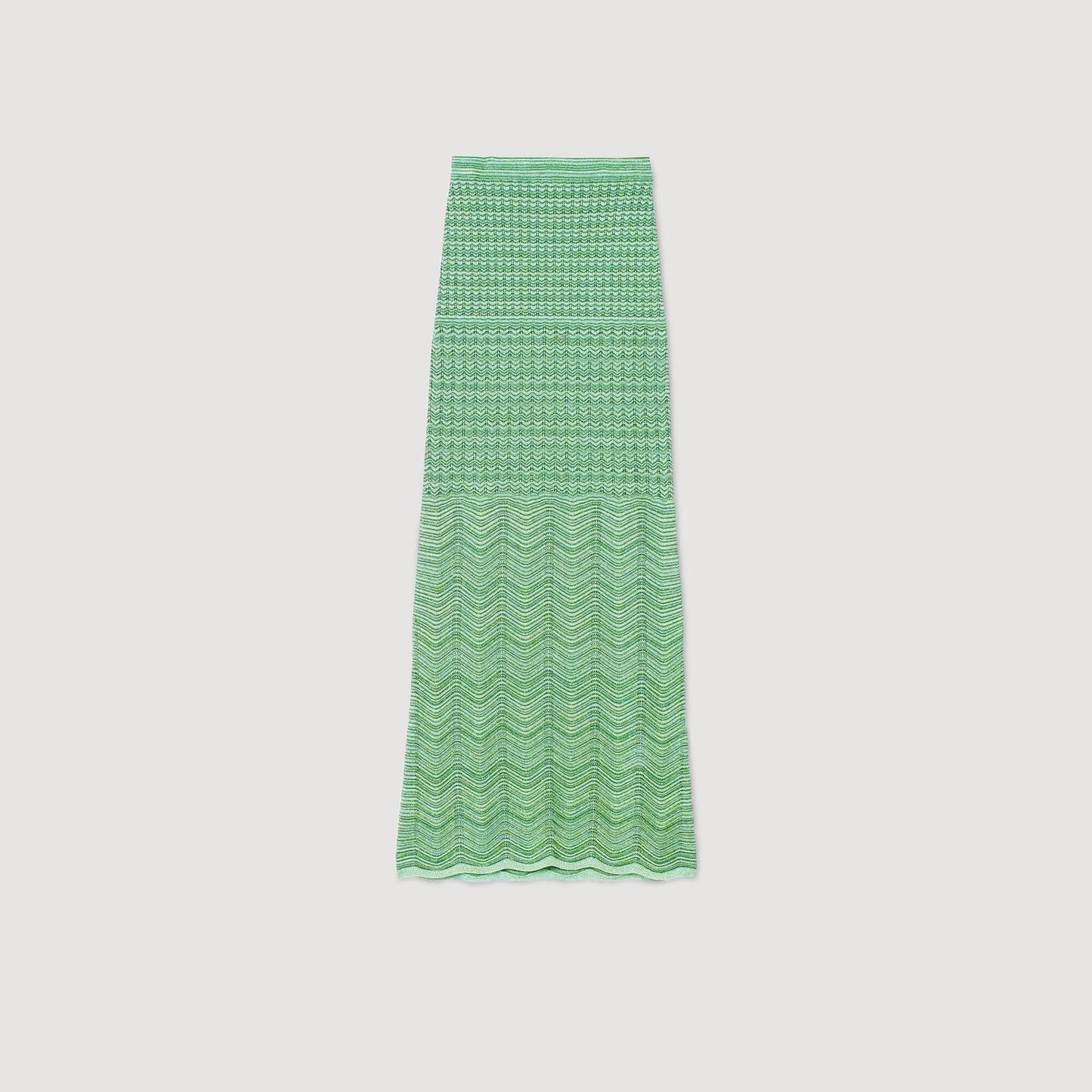 Sandro Maxi knit skirt Mint