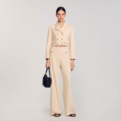 Sandro Suit trousers Sand