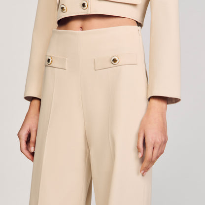 Sandro Suit trousers Sand