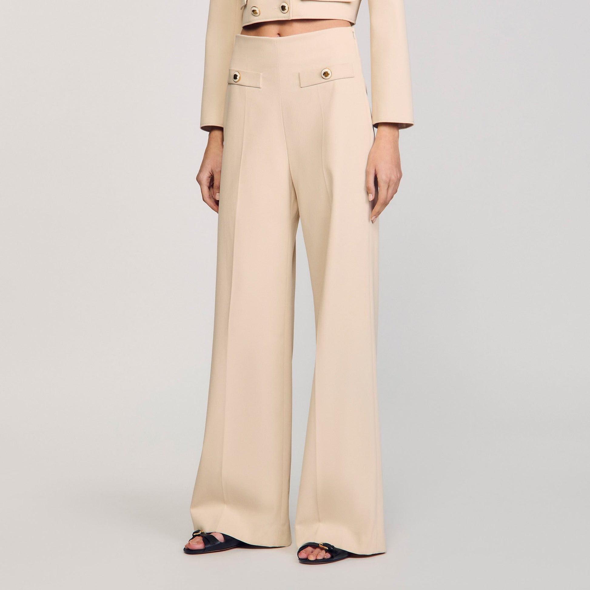 Sandro Suit trousers Sand