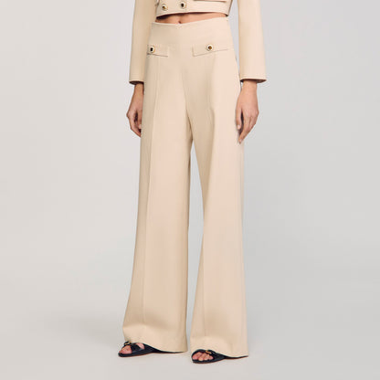 Sandro Suit trousers Sand