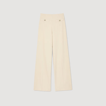 Sandro Suit trousers Sand