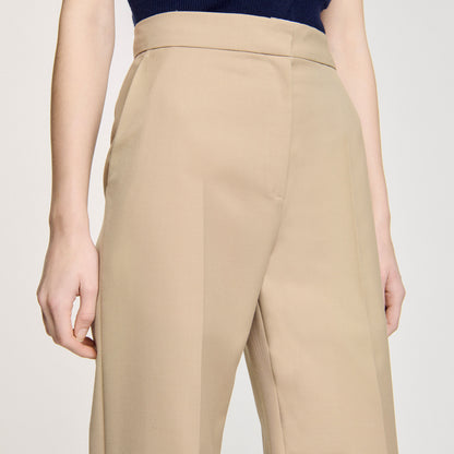 Sandro Suit trousers Sand