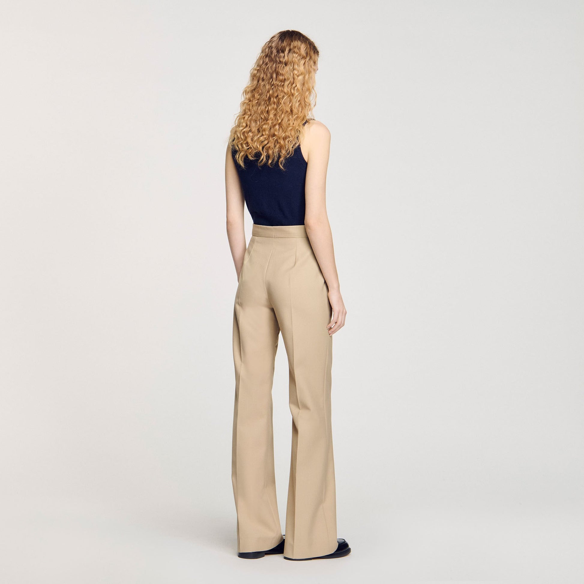 Sandro Suit trousers Sand