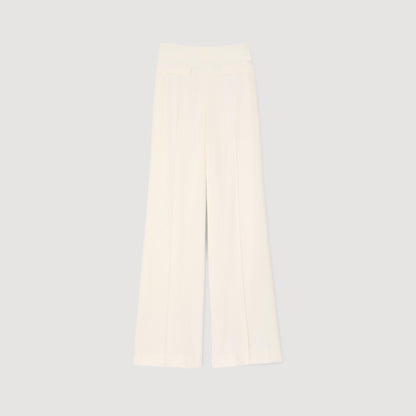 Sandro Sequin suit trousers Ecru