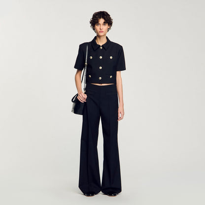 Sandro Suit trousers Black