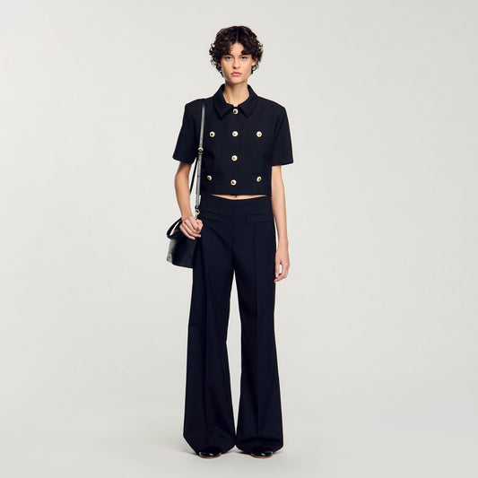 Sandro Suit trousers Black