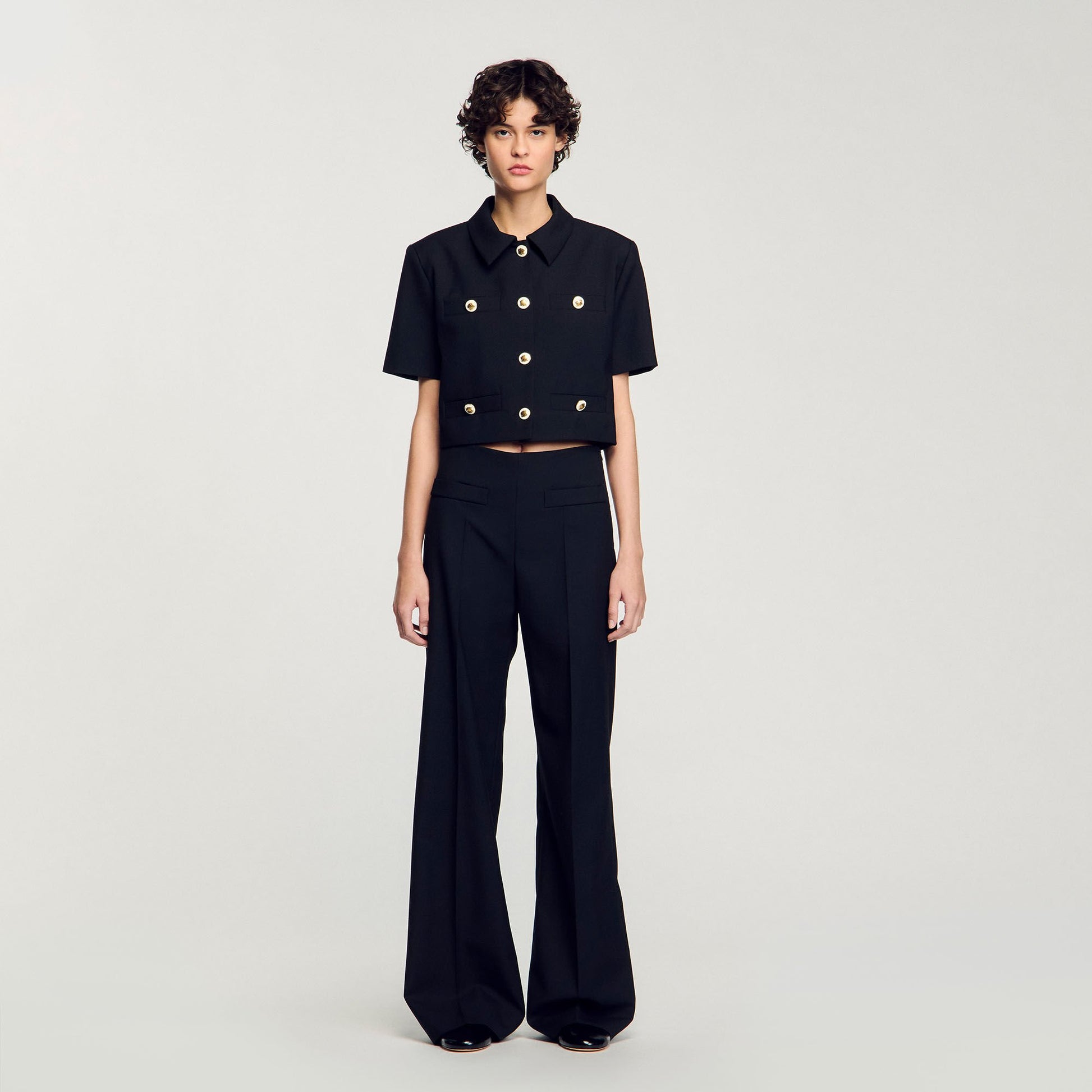 Sandro Suit trousers Black