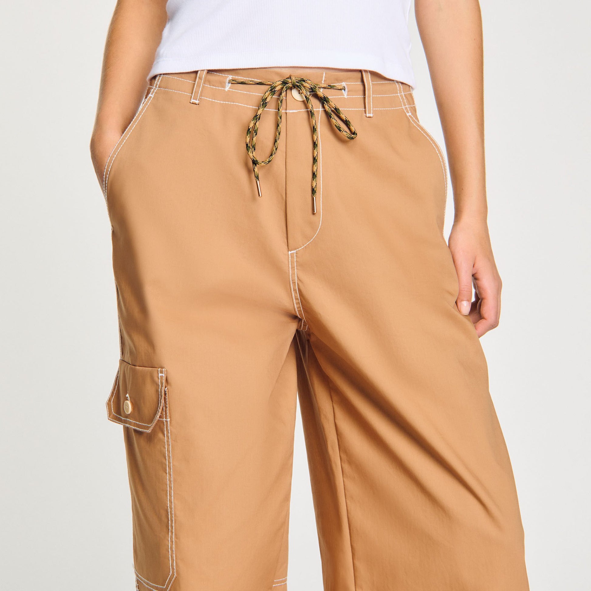 Sandro Cargo trousers Camel