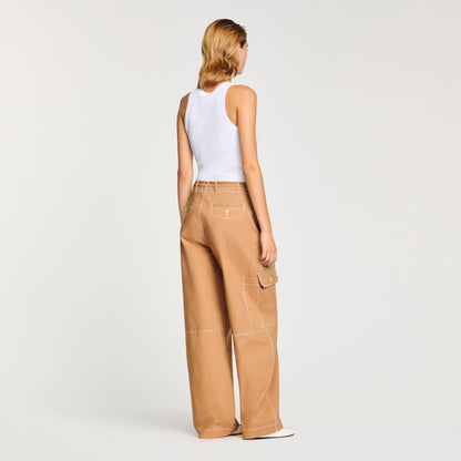 Sandro Cargo trousers Camel