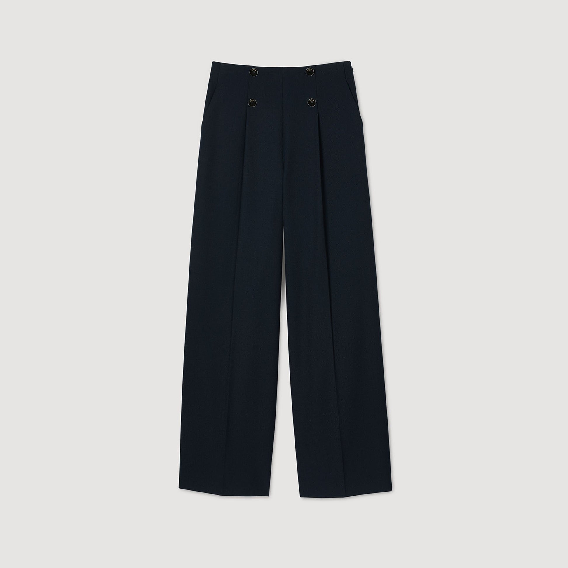 Sandro Suit trousers Navy Blue