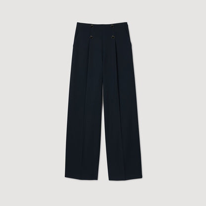 Sandro Suit trousers Navy Blue