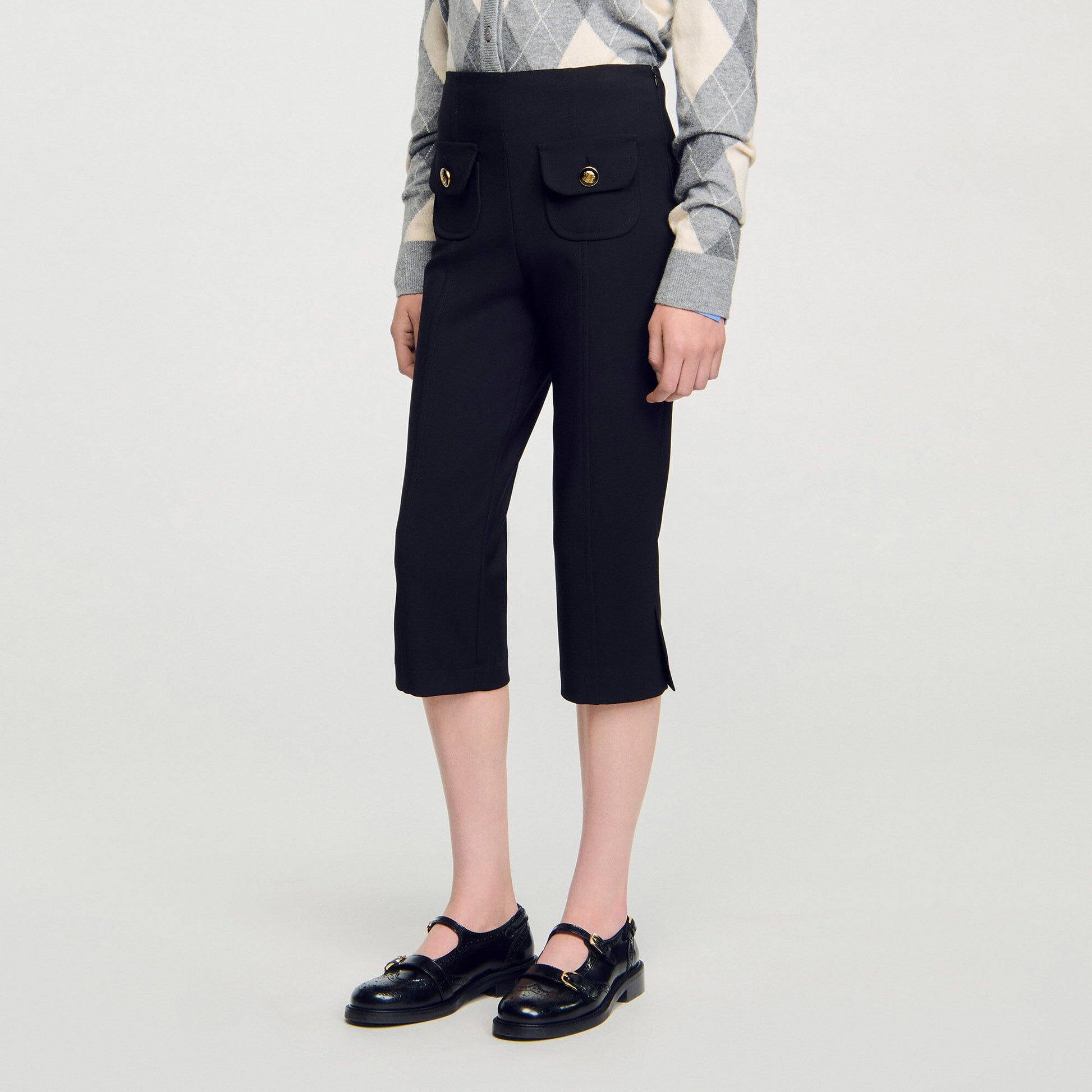 Sandro Capri trousers Black