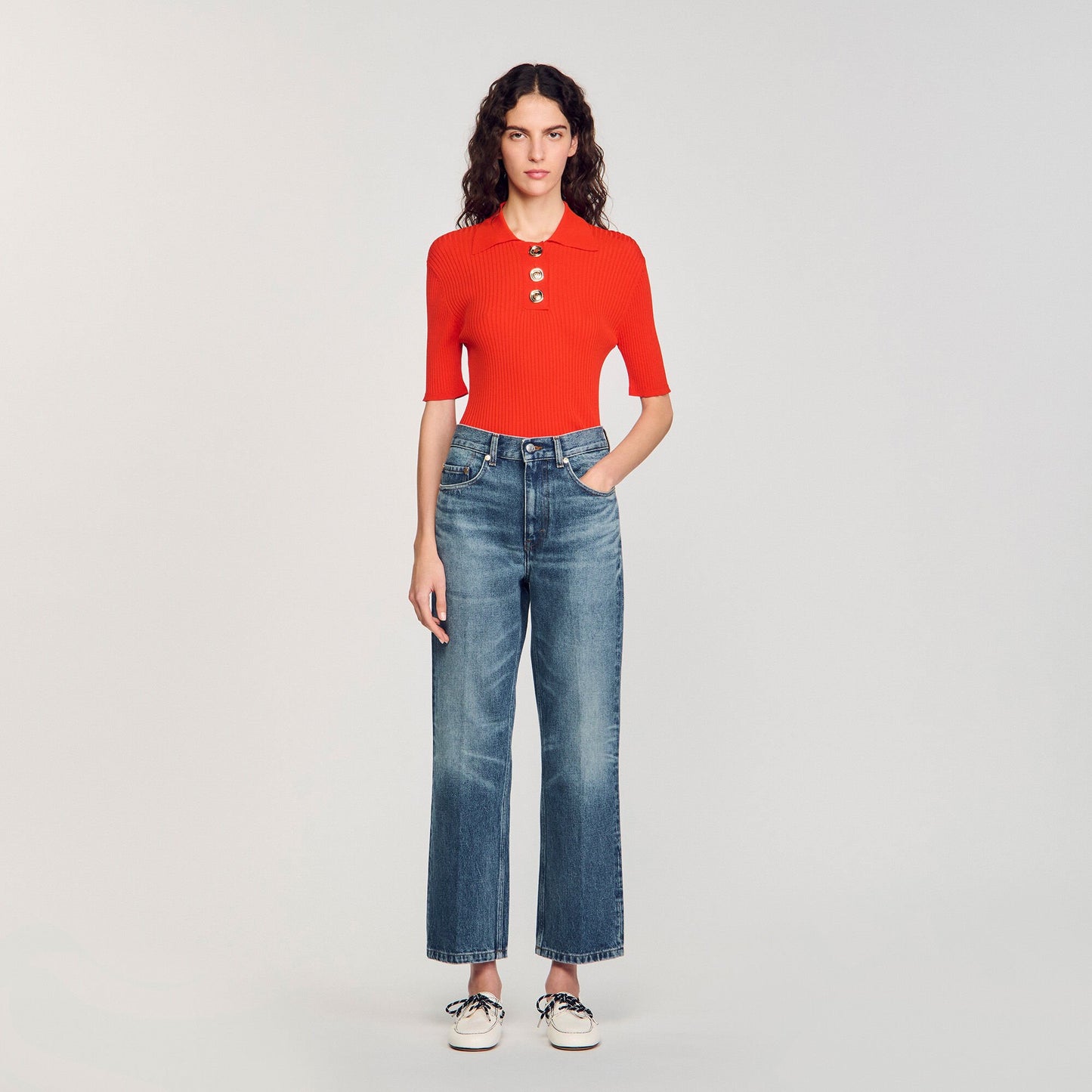 Sandro Polo-neck sweater Poppy