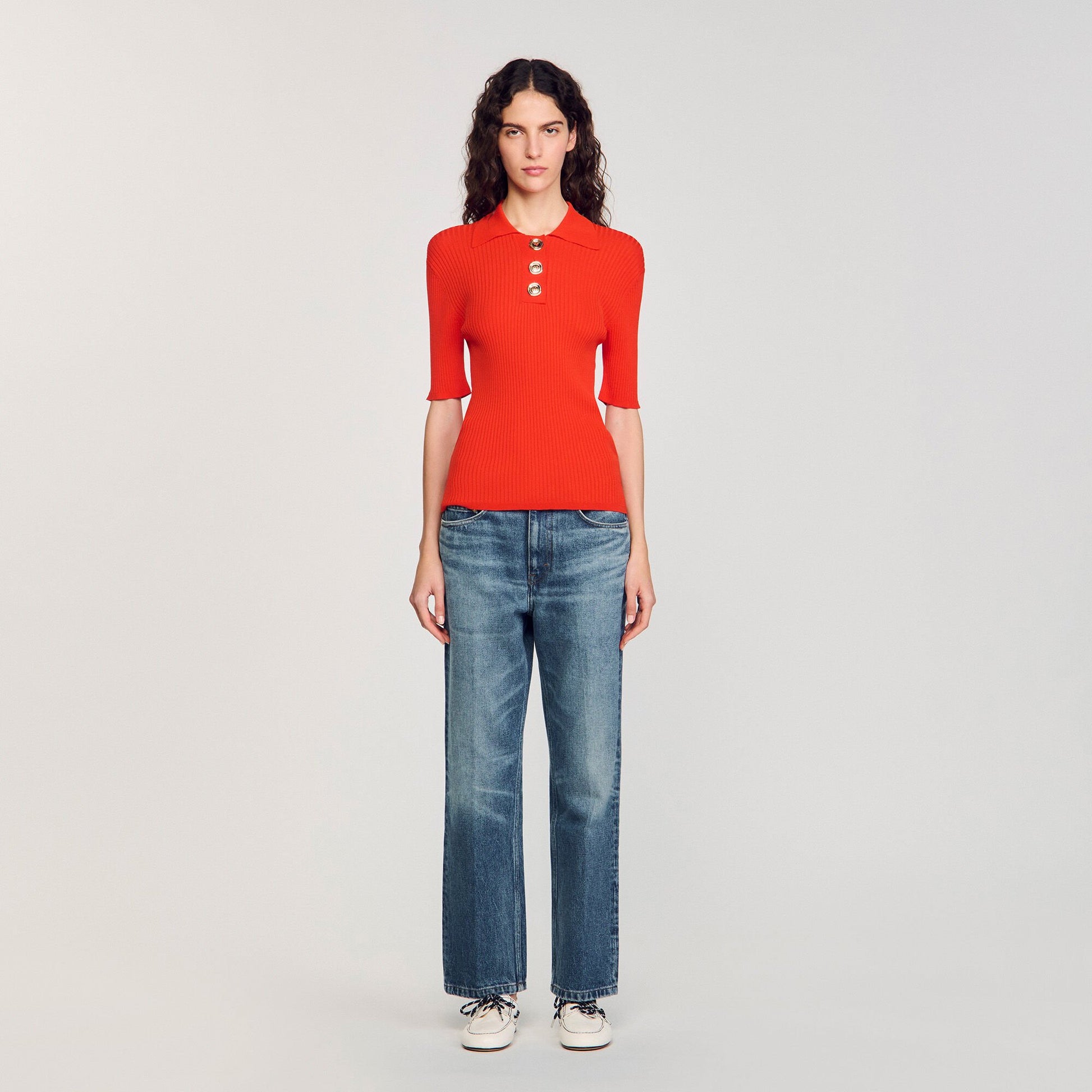 Sandro Polo-neck sweater Poppy