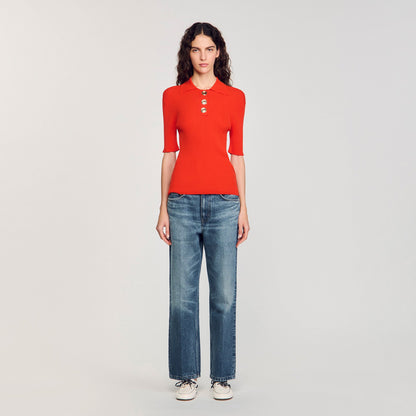 Sandro Polo-neck sweater Poppy