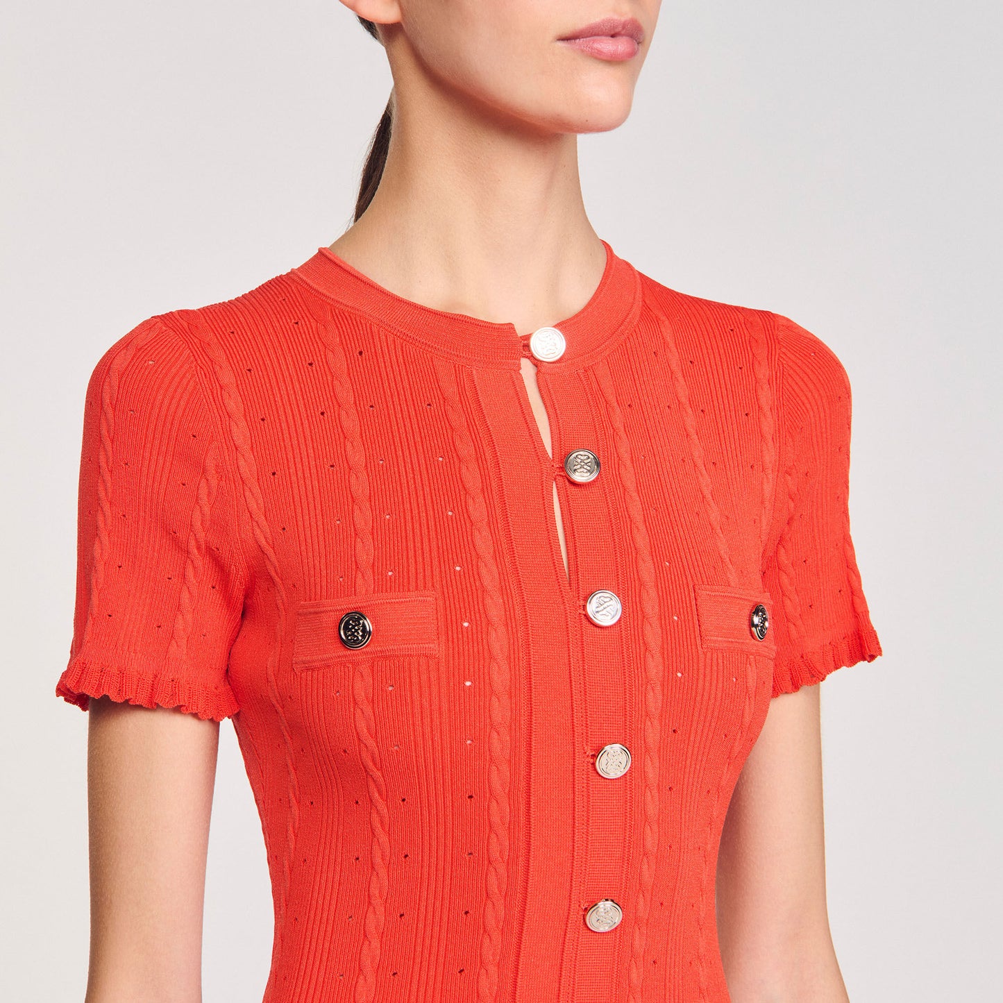 Sandro Knit maxi dress Poppy