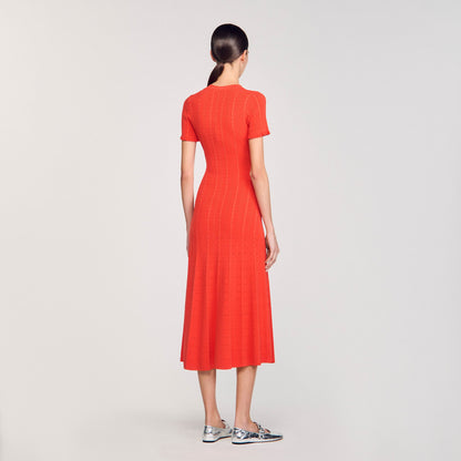 Sandro Knit maxi dress Poppy